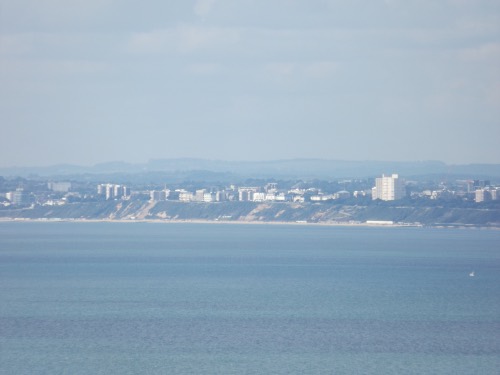 Bournemouth from the Isle of Wight